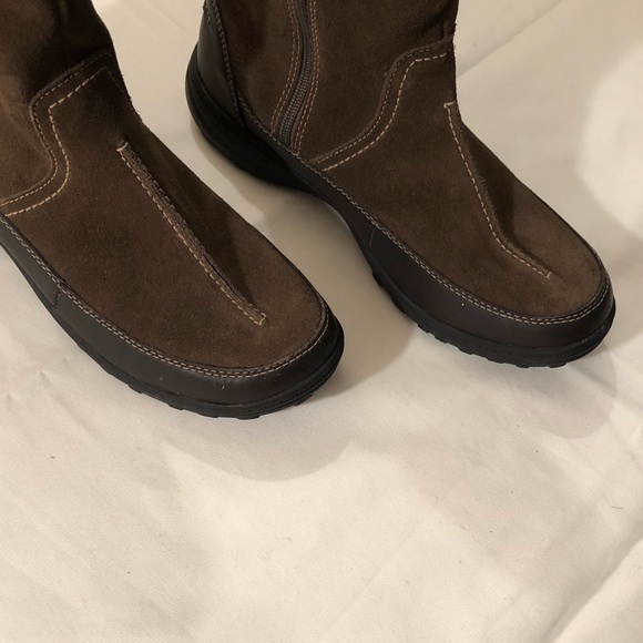 Womens Clarks Leather Boots - Picture 14 of 16